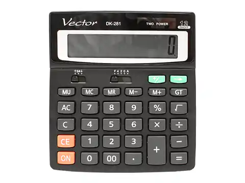 ⁨Calculator VECTOR DK-281 (1LM)⁩ at Wasserman.eu