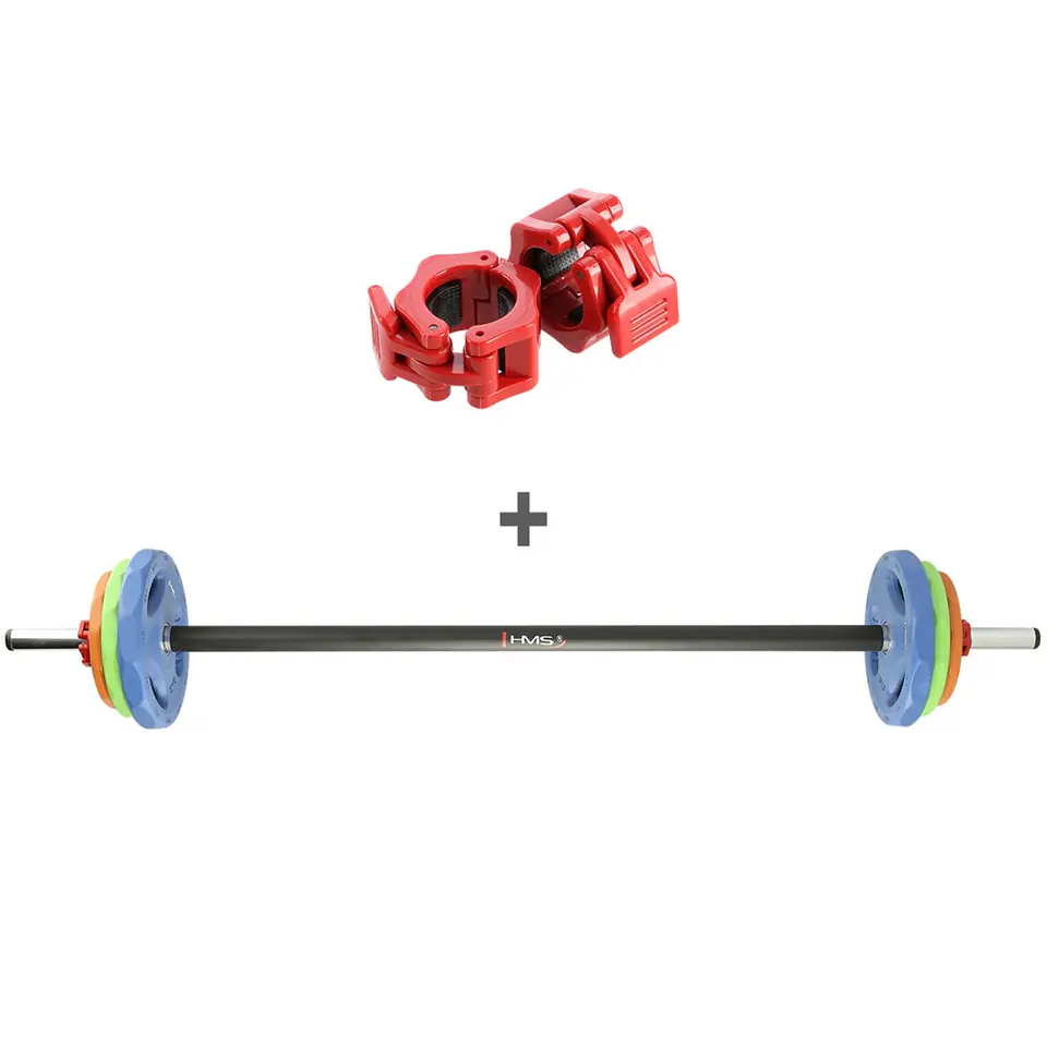 ⁨SBP22 BARBELL FOR BODY PUMP 20KG HMS⁩ at Wasserman.eu