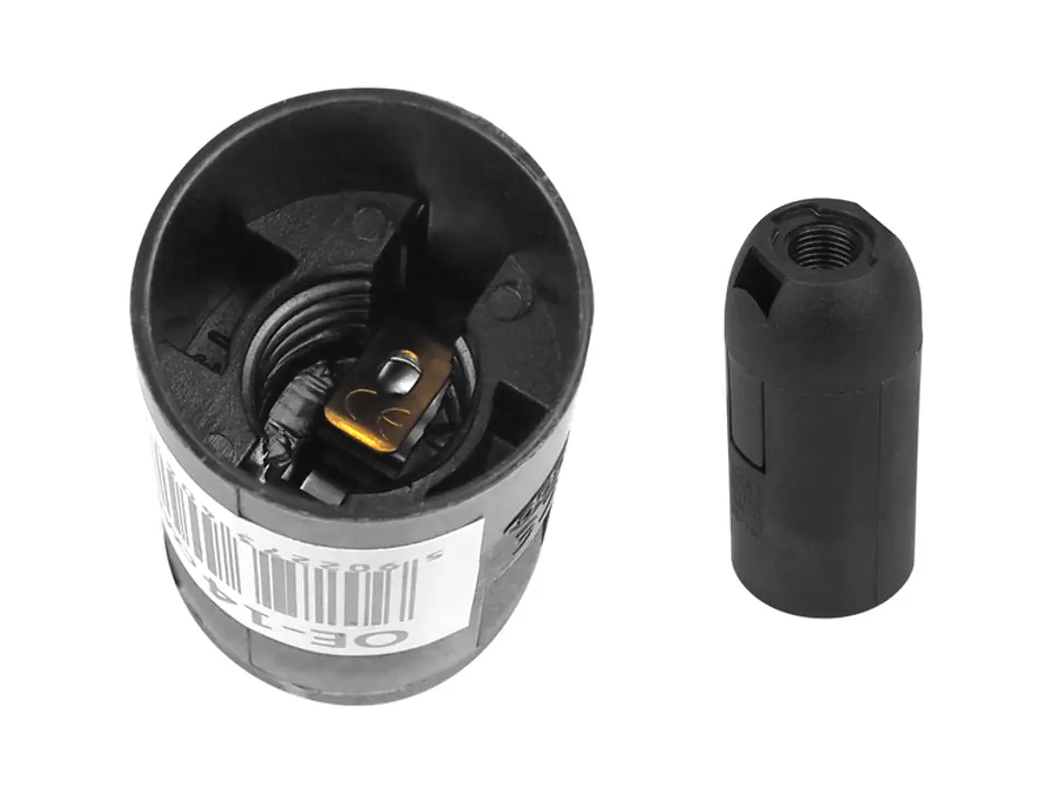 ⁨Plastic holder E-14, black. (1LM)⁩ at Wasserman.eu