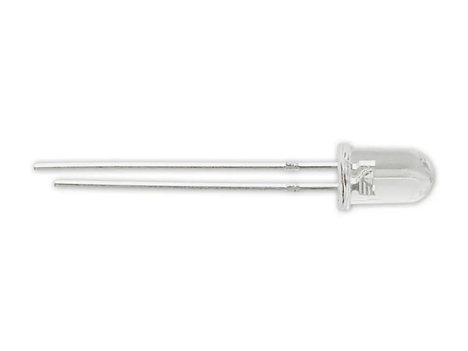 20 szt. PS Dioda LED 5mm 12V, biała . w sklepie Wasserman.eu
