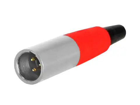 ⁨PS Mikrofonstecker mini Canon rot (1LM)⁩ im Wasserman.eu