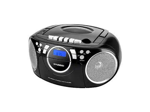 ⁨Boombox Hyundai TRC788AU3BS FM Digital Tuner,Cassette,CD/MP3,USB,AUX. (1LM)⁩ at Wasserman.eu