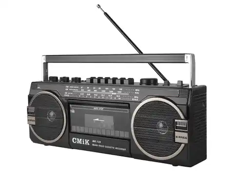 ⁨Radio przenośne OLD STYLE MK-132BT, Bluetooth, kaseta ,USB ,TF Card, AUX. (1LM)⁩ w sklepie Wasserman.eu