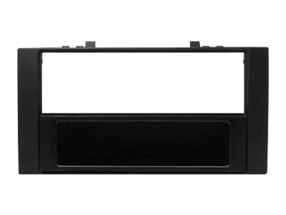 ⁨Mounting frame VW Touareg 03-10, Multivan T5 03-09, 1-DIN/2-DIN, black. (1LM)⁩ at Wasserman.eu