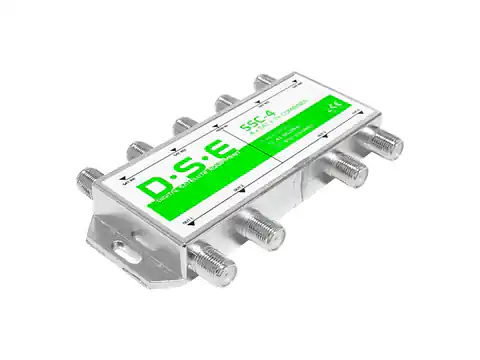 ⁨1 szt. Sumator RTV/SAT x4 DSE SSC4 do konwertera typu quad.⁩ w sklepie Wasserman.eu