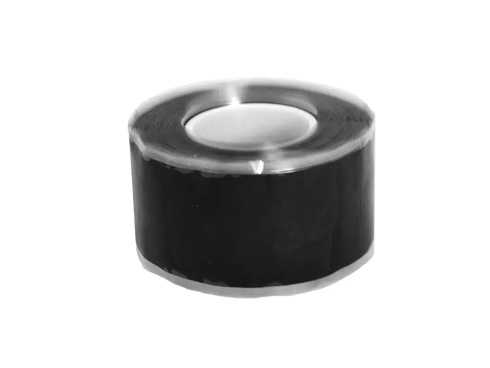 ⁨Silicone tape LEXTON 3m/25mm, black. (1LM)⁩ at Wasserman.eu