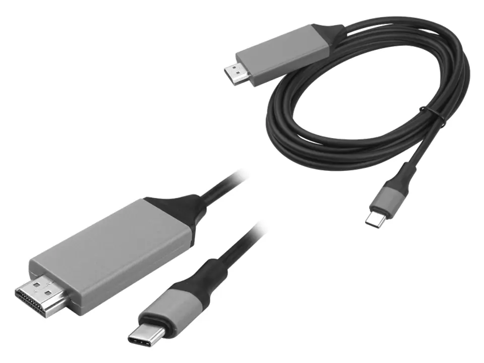 ⁨1 szt. Kabel MHL HDMI/USB Type-C, 2 m.⁩ w sklepie Wasserman.eu