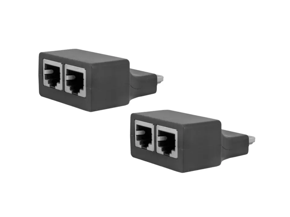 ⁨1 szt. Przedłużacz (extender) HDMI/ 2xRJ45 30m.⁩ w sklepie Wasserman.eu