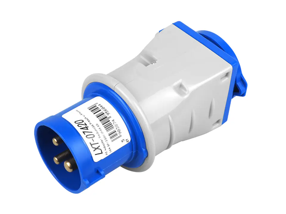 ⁨1 szt. PS Adapter Redukcja Przejściówka 16A, 3P/230V, IP44 60.⁩ w sklepie Wasserman.eu