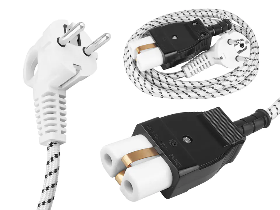⁨PS Braided cable with plug and socket for PRODIŻA 2m. (1LM)⁩ at Wasserman.eu
