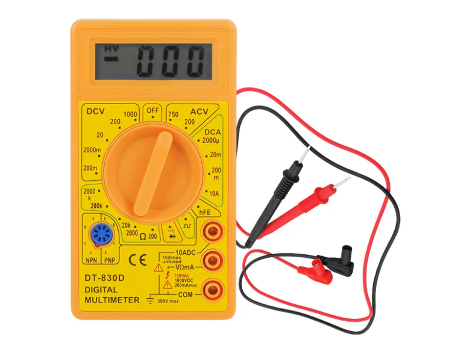 ⁨DT830D universal meter with buzzer. (1LM)⁩ at Wasserman.eu