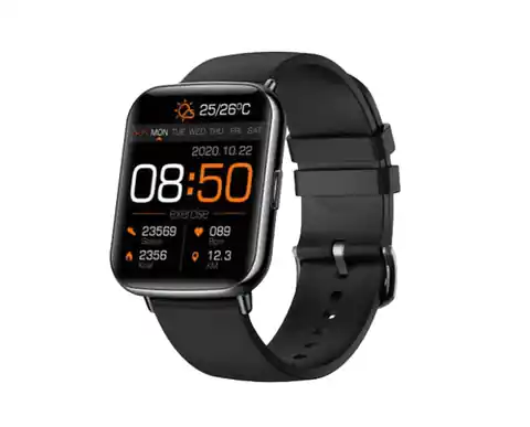 ⁨1 szt. PS Zegarek sportowy Smartwatch SENBONO metalowa koperta X27 czarny IP68⁩ w sklepie Wasserman.eu