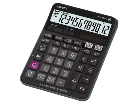 ⁨Kalkulator Casio DJ-120D Plus. (1LM)⁩ w sklepie Wasserman.eu