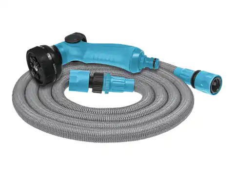 ⁨PS Sprinkler set with stretch hose Cellfast Basic, 7.5 m. (1LM)⁩ at Wasserman.eu