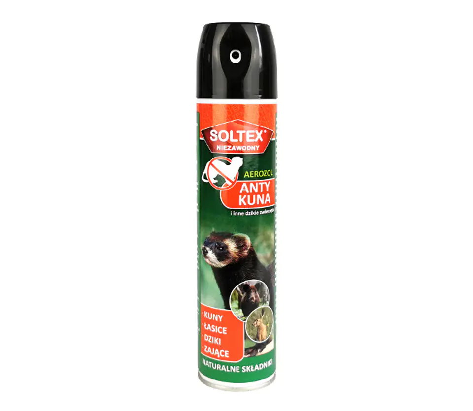 Soltex aerozol na kuny i inne dzikie zwierzęta 300ml. (1LM) w sklepie Wasserman.eu