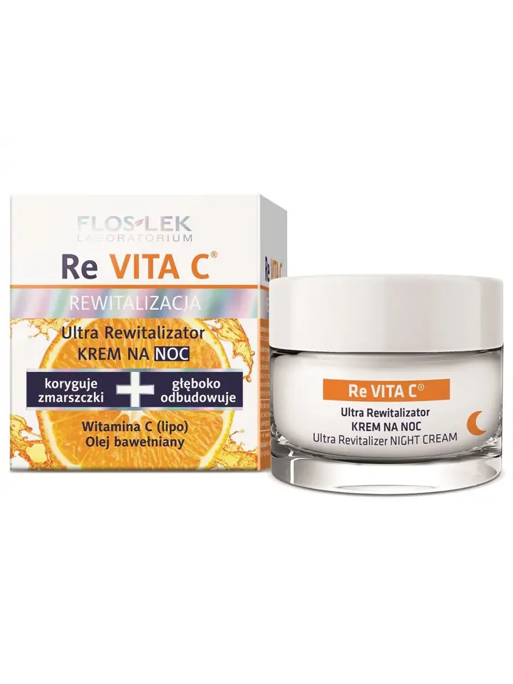 ⁨Floslek ReVita C Ultra Regenerator night cream 45+⁩ at Wasserman.eu