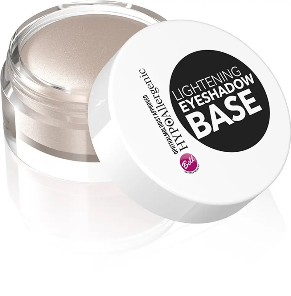 ⁨Bell Hypoallergenic Baza pod cienie rozświetlająca Lithening Eyeshadow Base 1szt⁩ w sklepie Wasserman.eu