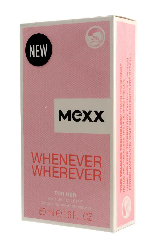 ⁨Mexx Whenever Wherever for Her Woda toaletowa 50ml⁩ w sklepie Wasserman.eu