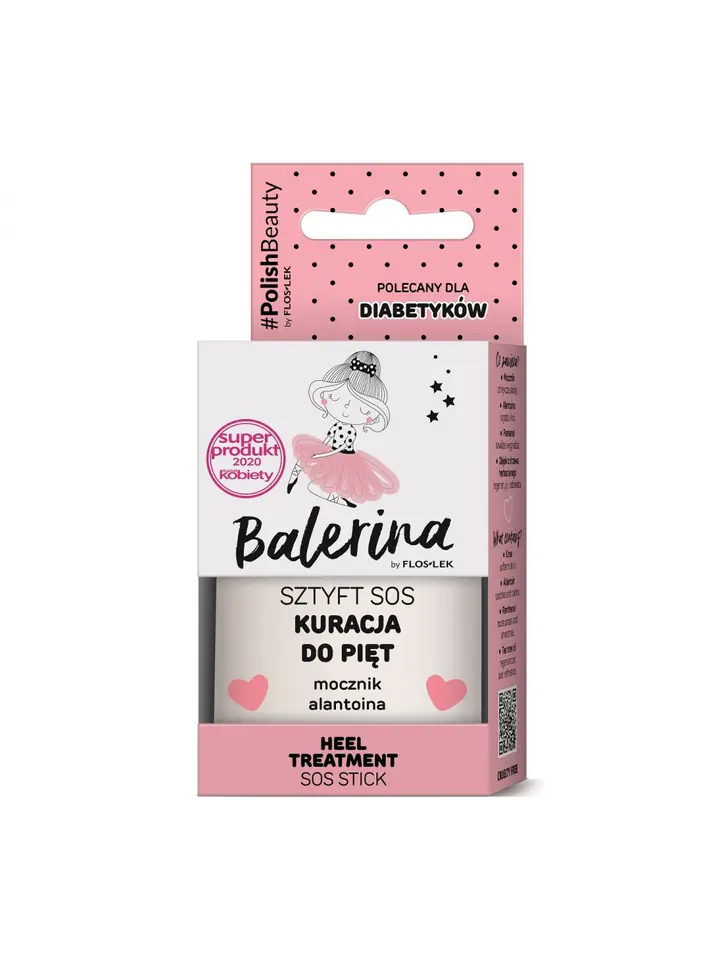 ⁨Floslek Balerina Stick Sauce - Heel Cure 20g⁩ at Wasserman.eu