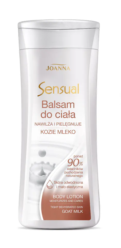 ⁨Joanna Sensual Body Lotion with Goat's Milk 200 ml⁩ at Wasserman.eu