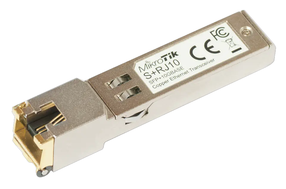 ⁨Mikrotik S+RJ10 network transceiver module 10000 Mbit/s SFP+⁩ at Wasserman.eu