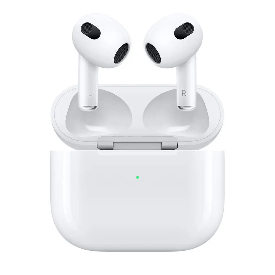 ⁨Apple | AirPods (3. generacji) | Bezprzewodowe | Douszne | Bezprzewodowe | Białe⁩ w sklepie Wasserman.eu