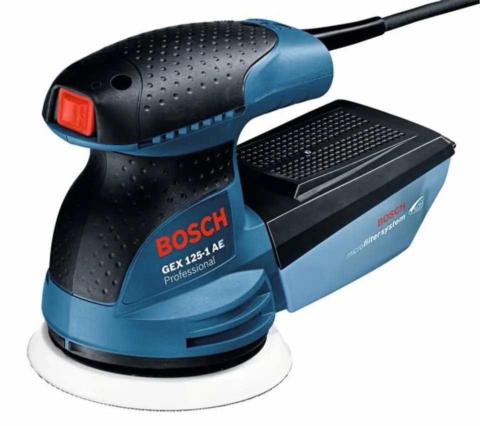 Bosch GEX 125-1 AE Schwingschleifer 12000 RPM 24000 OPM Blau im Wasserman.eu