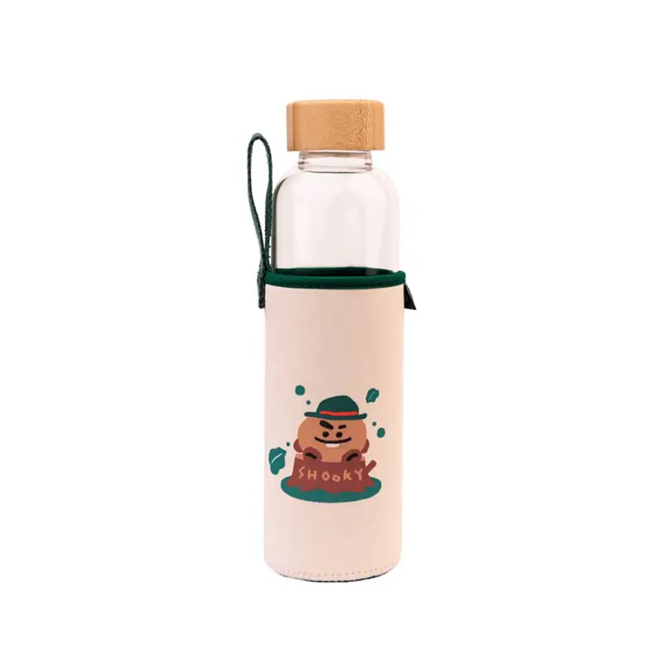 ⁨Line Friends BT21 - Water bottle 500 ml SHOOKY⁩ at Wasserman.eu