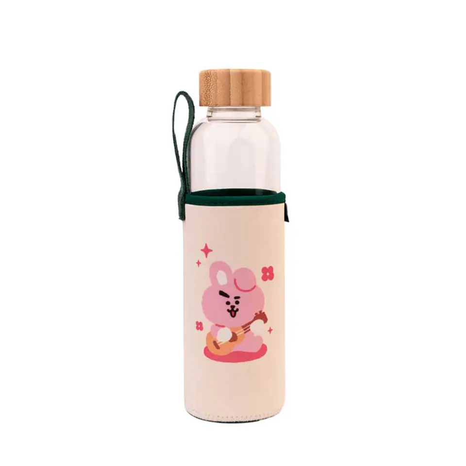 ⁨Line Friends BT21 - Water bottle 500 ml COOKY⁩ at Wasserman.eu