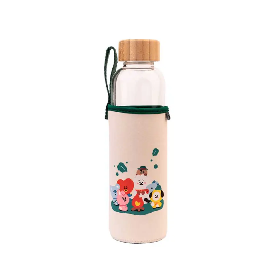 ⁨Line Friends BT21 - Butelka na wodę 500 ml⁩ w sklepie Wasserman.eu