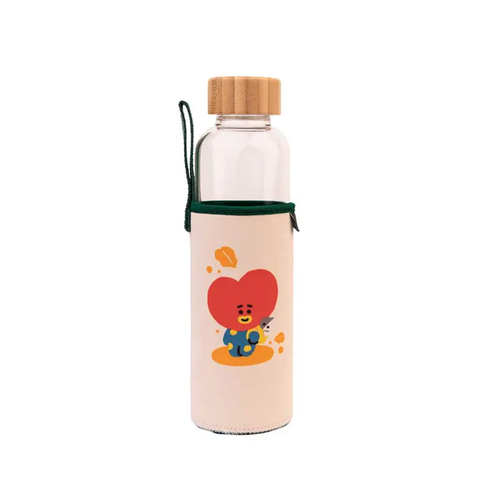 ⁨Line Friends BT21 - Butelka na wodę 500 ml TATA⁩ w sklepie Wasserman.eu