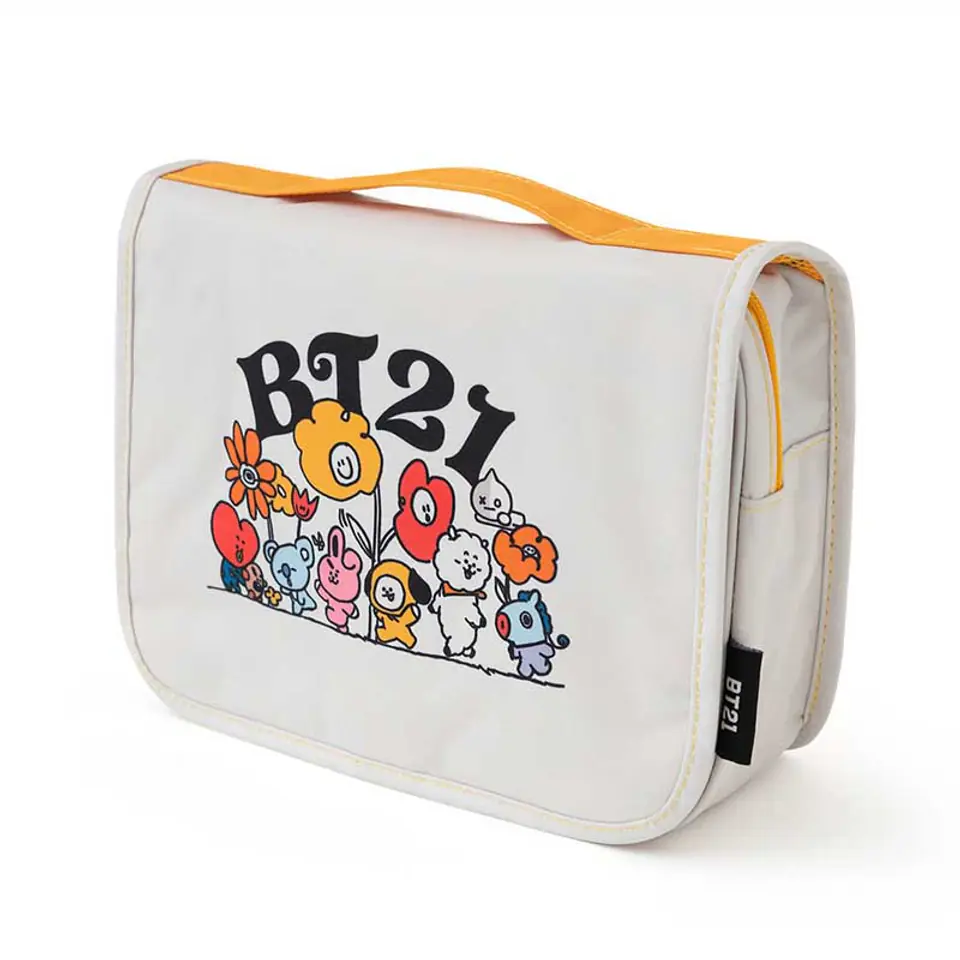 ⁨Line Friends BT21 - Large travel cosmetic bag with hanging handle⁩ at Wasserman.eu