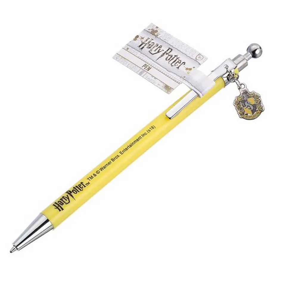 ⁨Harry Potter - Hufflepuff Ball Pen (Yellow)⁩ at Wasserman.eu