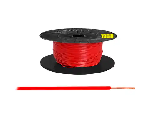 ⁨1 szt. Kabel FLRY-B 0.35, czerwony.⁩ w sklepie Wasserman.eu