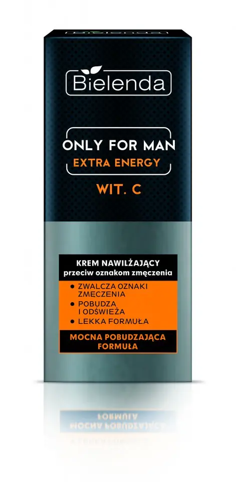 ⁨Bielenda Only for Man Extra Energy Krem nawilżający przeciw oznakom zmęczenia 50ml⁩ w sklepie Wasserman.eu