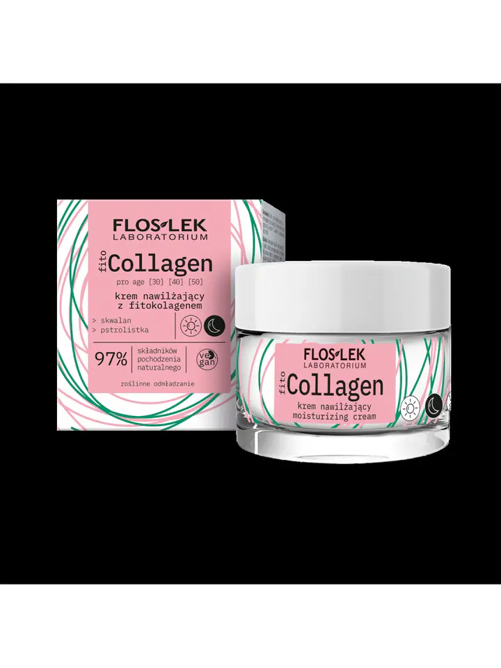 ⁨Floslek Fito Collagen Moisturizing Cream⁩ at Wasserman.eu
