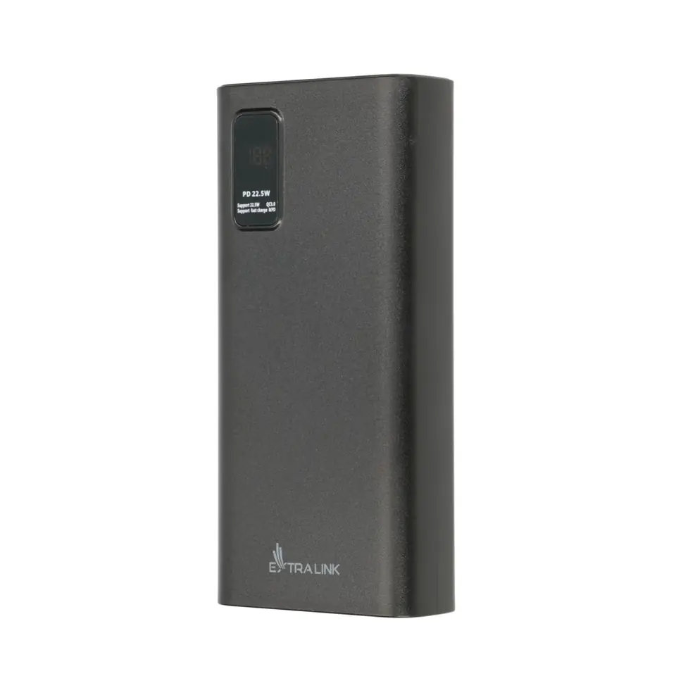 ⁨EXTRALINK EPB-068 20000MAH FAST CHARGING POWER BANK BLACK⁩ w sklepie Wasserman.eu