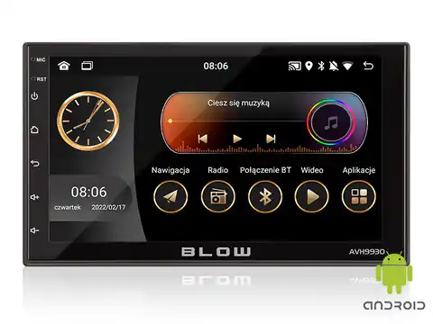 ⁨Radio BLOW AVH-9930 2DIN 7" GPS Android 11⁩ at Wasserman.eu