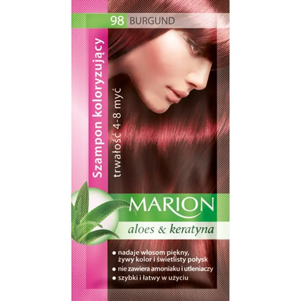 ⁨Marion Coloring Shampoo 4-8 Wash No. 98 Burgundy⁩ at Wasserman.eu