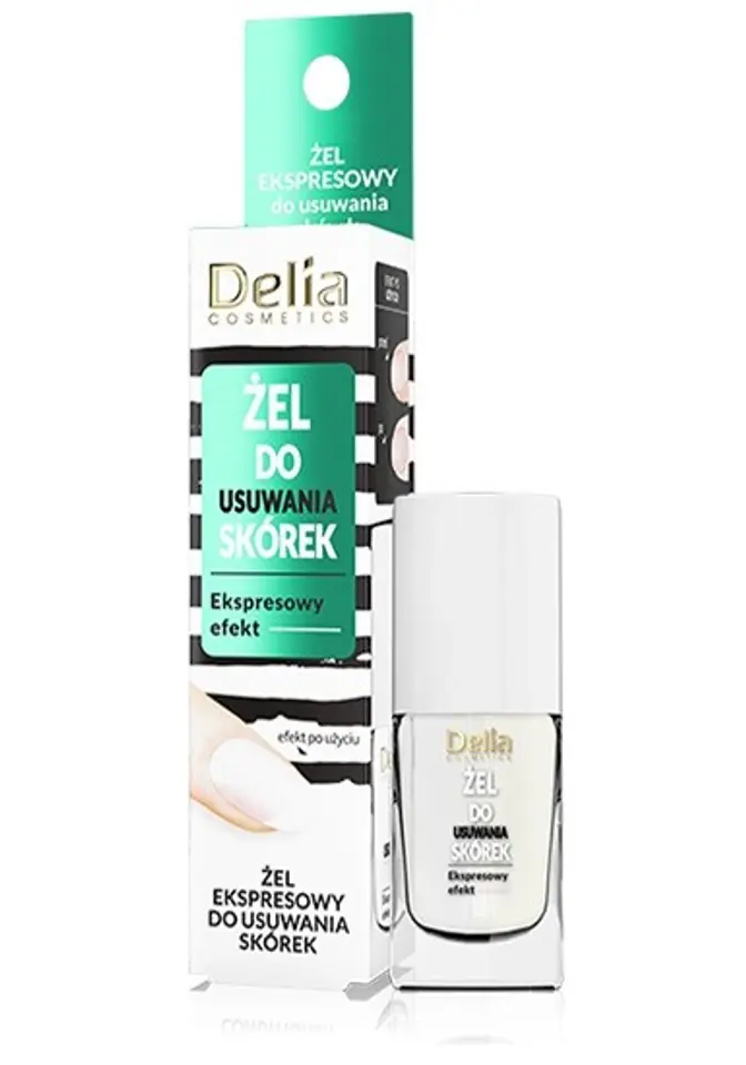 ⁨Delia Cosmetics Żel ekspresowy do usuwania skórek 11ml⁩ w sklepie Wasserman.eu