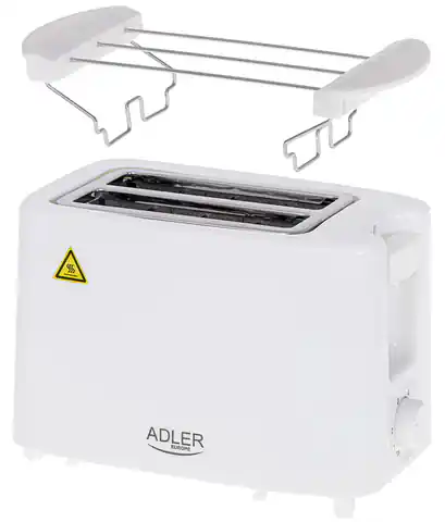 ⁨Toaster für 2 Scheiben Adler AD 3223⁩ im Wasserman.eu