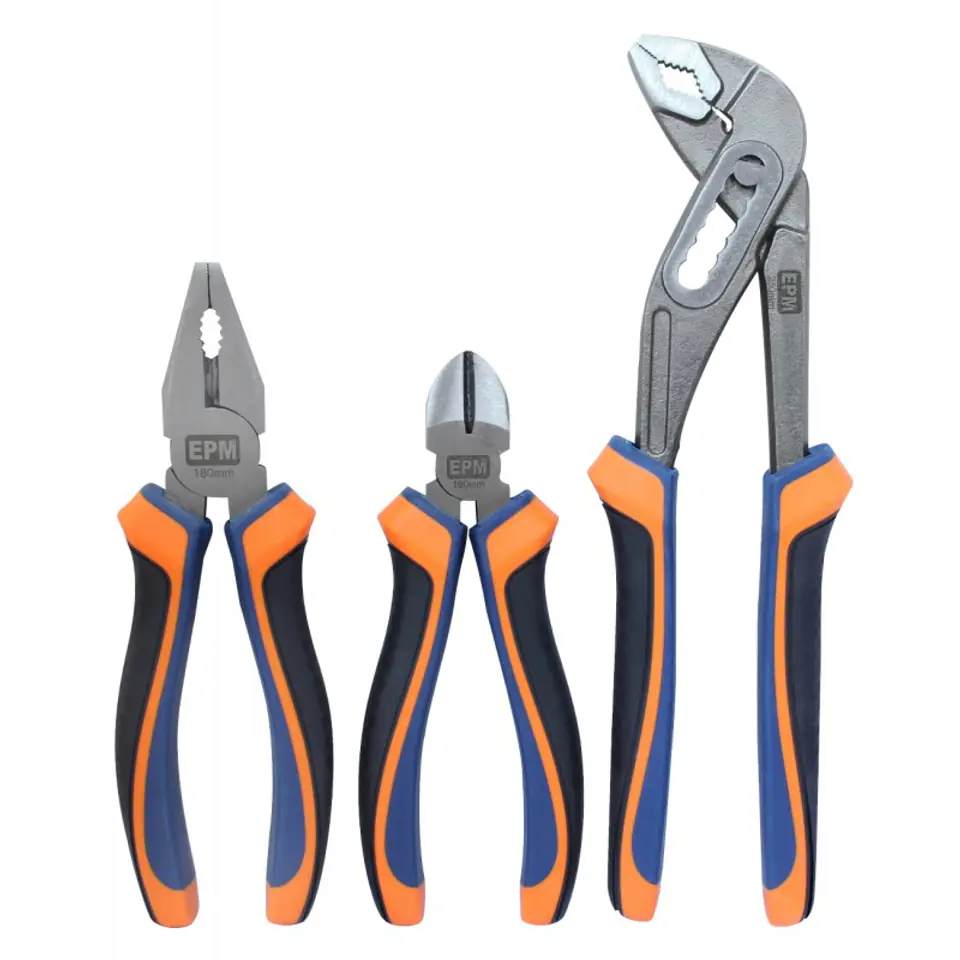 ⁨SET OF HB ALLIGATOR PLIERS 3 PIECES⁩ at Wasserman.eu