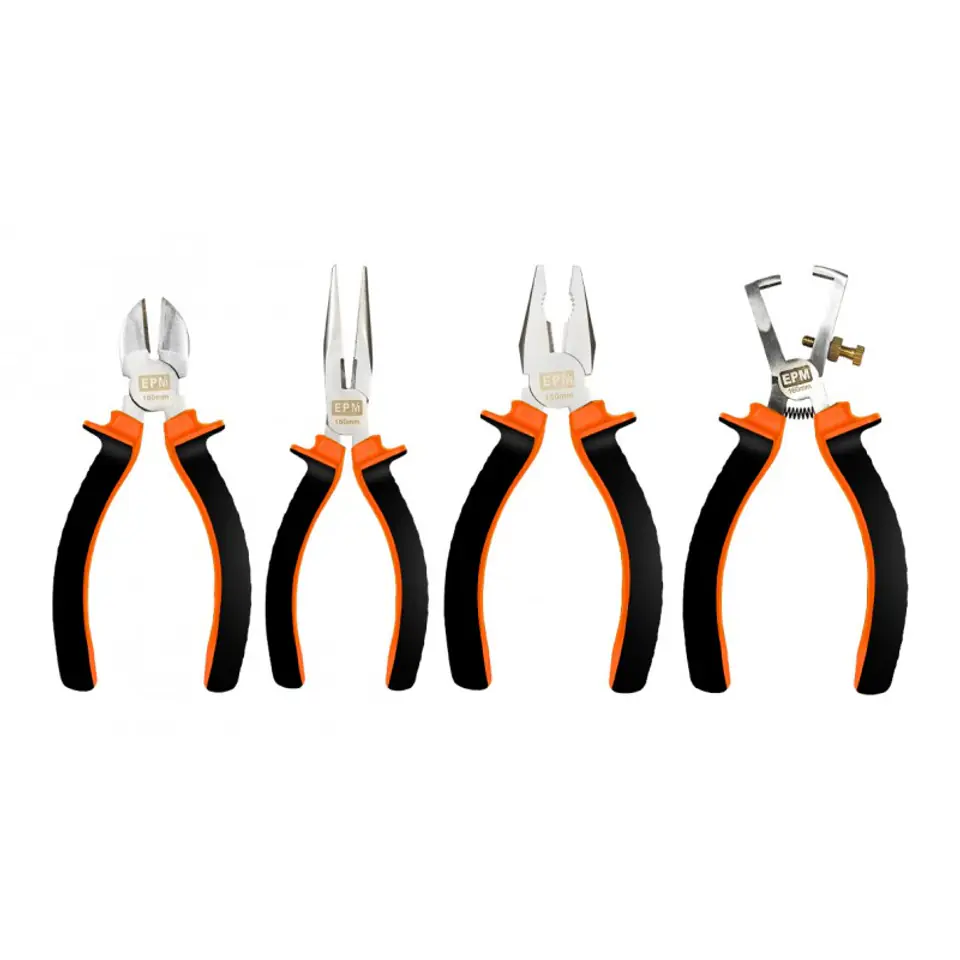 ⁨PLIERS SET 4 PIECES 160MM CRV ZANGO⁩ at Wasserman.eu