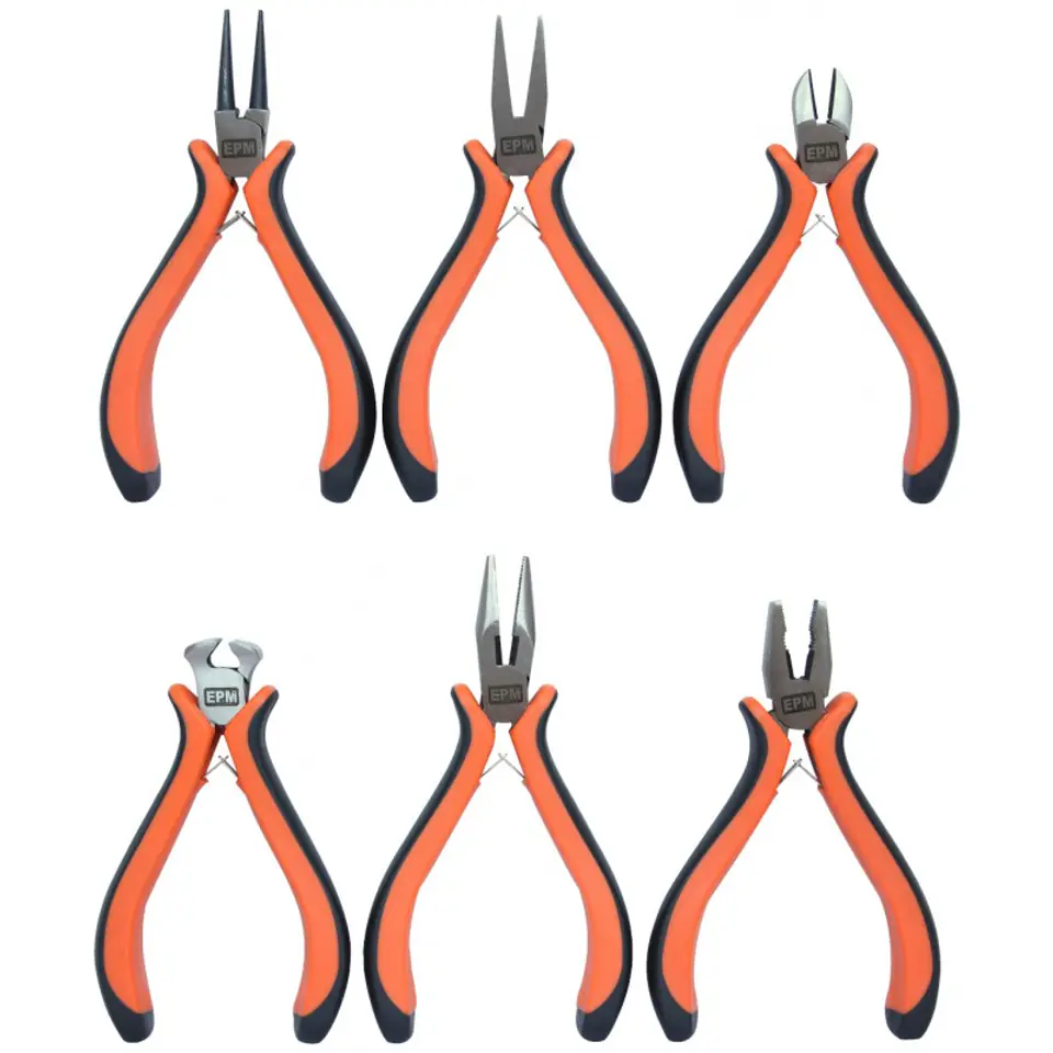 ⁨MINI PLIERS SET OF 6PCS CRV SCORPIO⁩ at Wasserman.eu