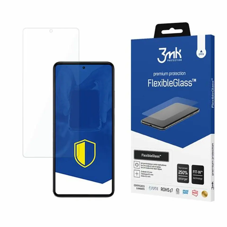 ⁨3MK FlexibleGlass Xiaomi POCO X4 GT 5G Hybrid Glass⁩ at Wasserman.eu