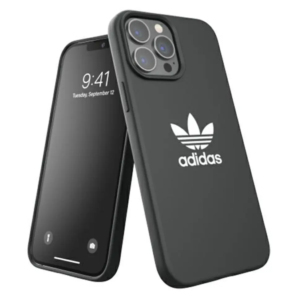 ⁨Adidas OR Silicone iPhone 13 Pro Max 6,7" czarny/black 47150⁩ w sklepie Wasserman.eu