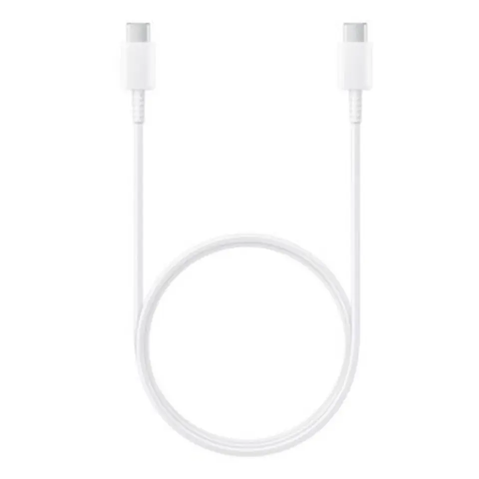 ⁨3A 1m USB Type-C - USB Type-C Cable for SAMSUNG EP-DA705BWE White⁩ at Wasserman.eu