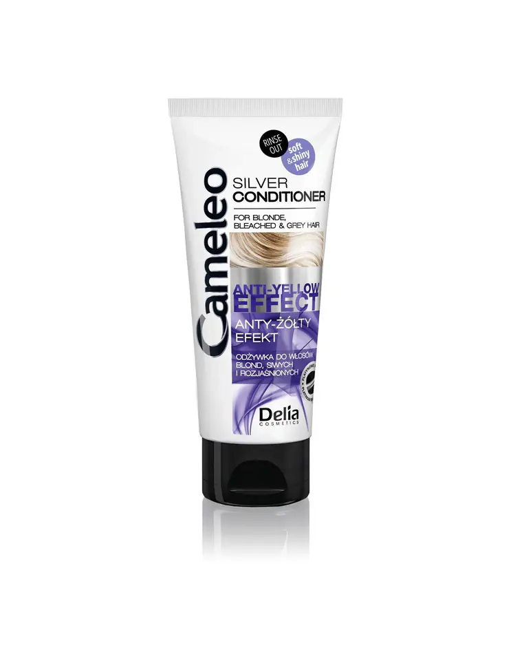 ⁨Delia Cosmetics Cameleo Silver Conditioner for blonde and gray hair 200ml⁩ at Wasserman.eu