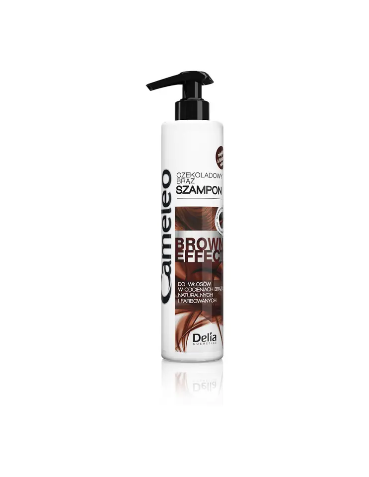 ⁨Delia Cosmetics Cameleo Brown Effect Szampon do włosów brązowy 250ml⁩ w sklepie Wasserman.eu