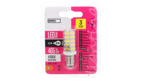 ⁨LED Hood Light Bulb 4,5W E14 465lm 4100K CLASSIC ZQ9140⁩ at Wasserman.eu